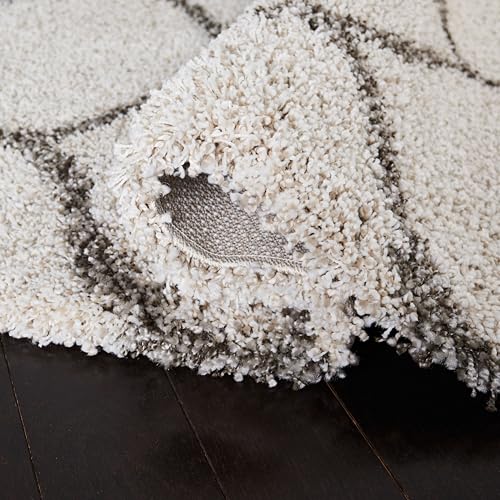 Tapete Safavieh Hudson Shag 9' x 12' Ivory y Gris miniatura 6