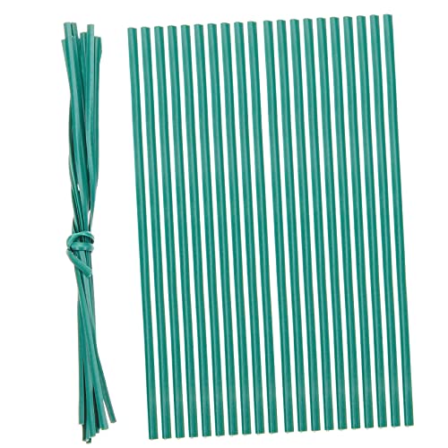 SUPVOX 50 Pcs Correas de Plantas Alambre de jardinería Soportes para Plantas Plant Stand Ataduras de jardín Corbata de plástico para Plantas Lazos de gestión de Cables el plastico