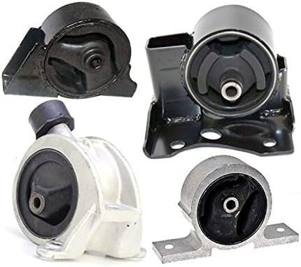 K0373 Engine Motor & Transmission Mount Kit 4pc Compatible with Fits 2000-2001 Nissan Sentra SE 2.0L AUTO | A7314 A7365 A7315 A4301