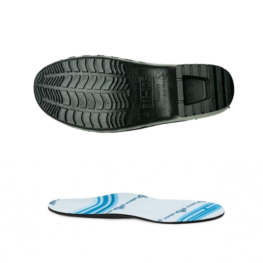 Zuecos sanitarios calzado Classic S sin agujeros con plantilla profesional CE