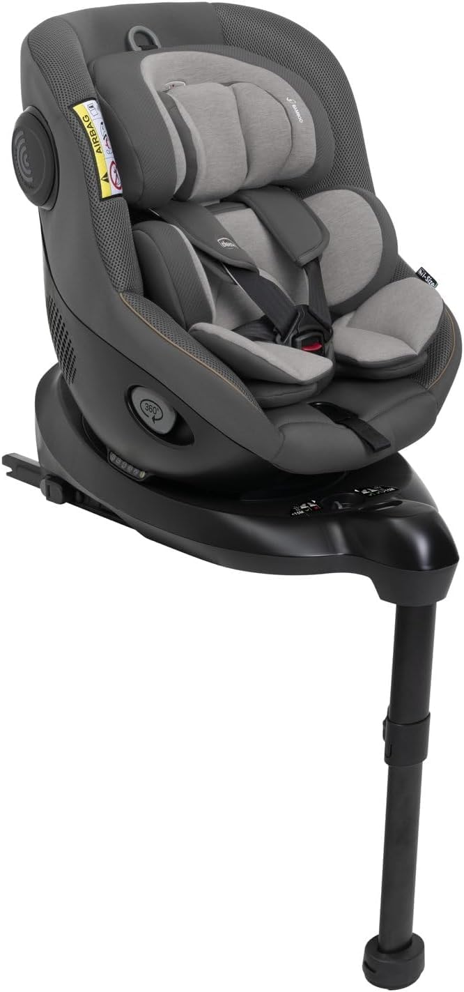 Chicco Seat105, I-size, Fotelik Samochodowy z Homologacją ECE R129/03, Obrotowy 360°, Regulacja w 6 pozycjach, Szybki i Łatwy Montaż, w Zestawie Wkładka Redukcyjna, 40-105 cm, Grupa 0/1, od 0 do 4 lat