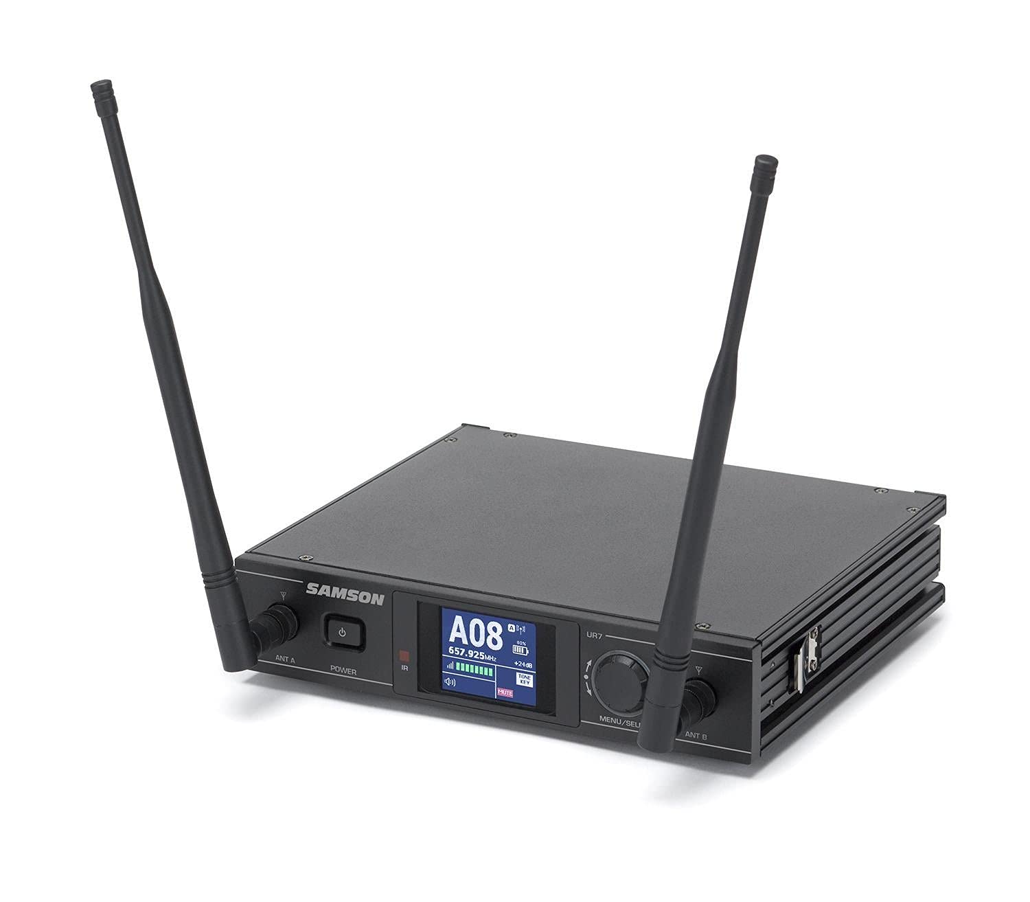 Sew-5 ワイヤレスヘッドフォン & TM-5 ラジオトランスミッター　OD7 Amazon.com: Samson Synth 7 Presentation Professional UHF Wireless