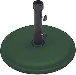 Bel - Base para Ombrellone Redonda de Concreto Expandido 16kg Verde