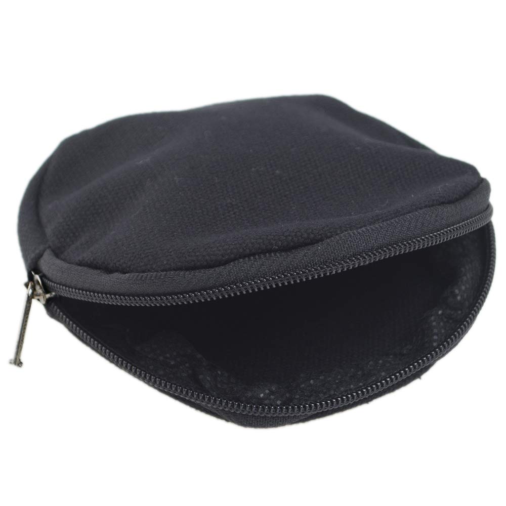 Aspire 12Pezzi Portamonete Rotondo stoffa, Borsa fai da te in Tela | Borse Cosmetiche da Viaggio 10 cm per riporre monete, portachiavi, auricolari