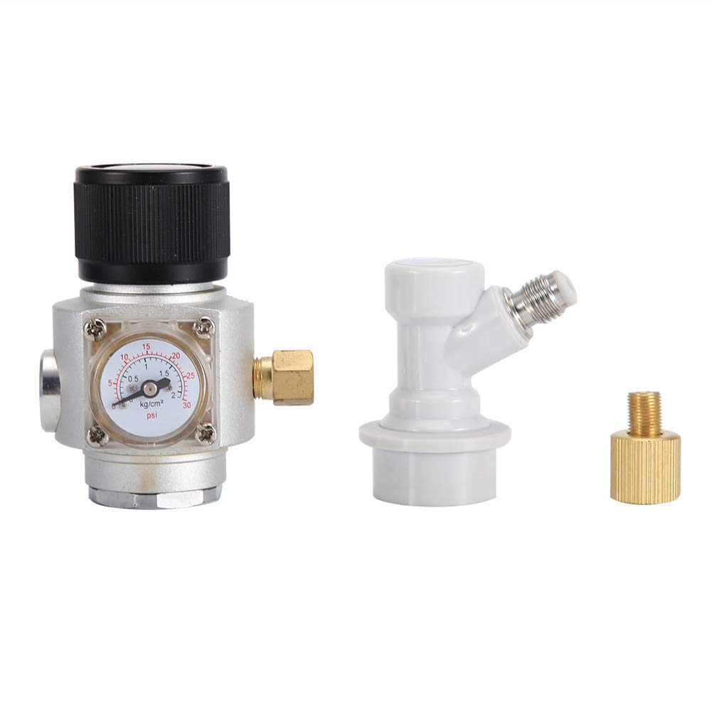 Mini régulateur de gaz 0-30 PSI pour fût de bière et système brassage maison