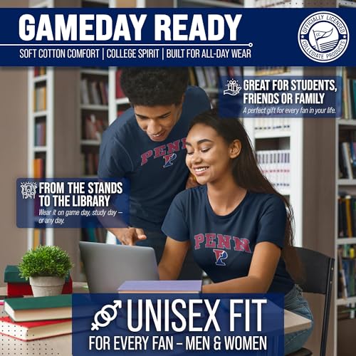 Image of NCAA Gameday Cotton T-Shirt for Men and Women | Officially Licensed NCAA Tee - Preshrunk Ring-Spun Cotton - Screen-Printed Team Logo