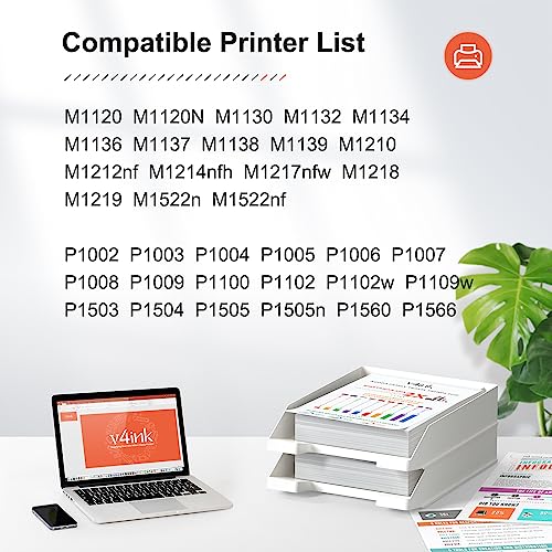 Tinta Y Tóner, Office Product toner hp 125 Marca v4ink (2)