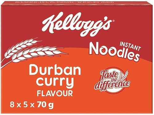 Kellogg's Durban Curry Flavour Instant Noodles 70 g (Pack of 40)