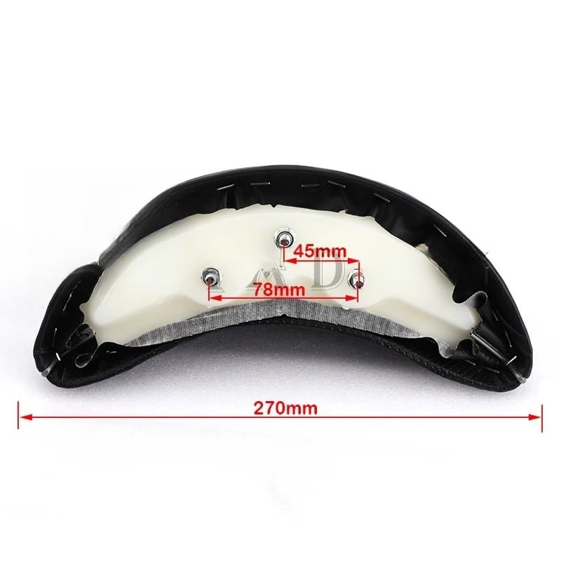 Coussin dossier passager moto pour éliminer le mal de dos en voyage routier