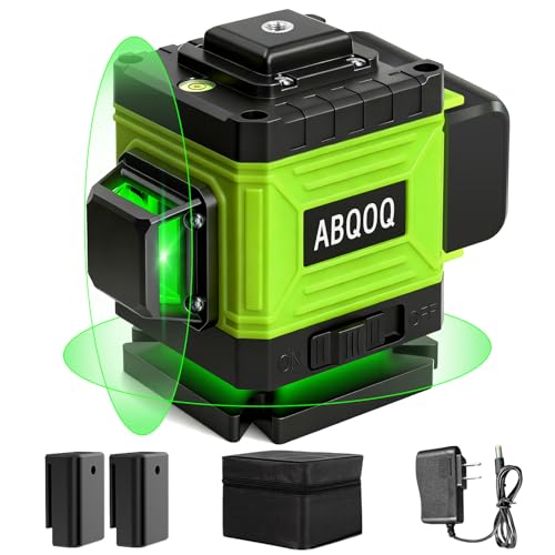 Laser Level - Laser Level 360 Self Leveling, 2D Lazer Leveler...