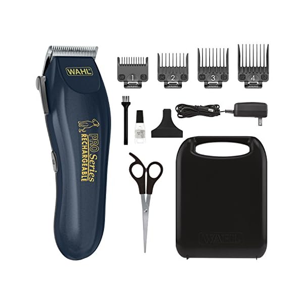 Wahl Deluxe Pro Series Cordless Lithium Ion Clipper Kit for Dog Grooming at Home with Heavy Duty Motor, Self-Sharpening…