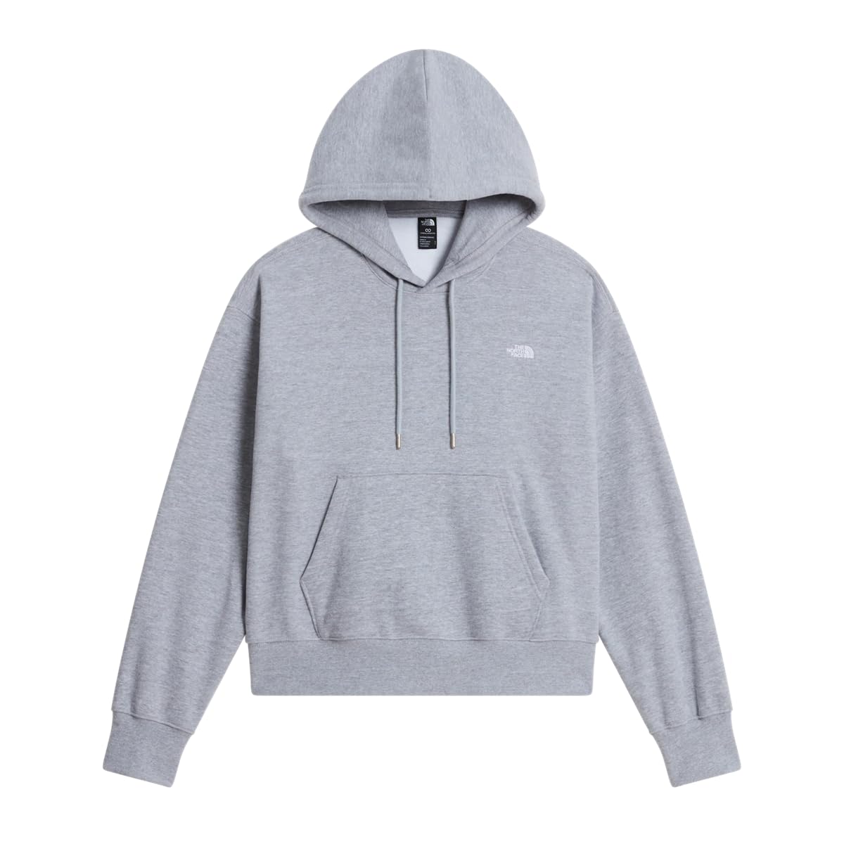 The North Face Damska bluza z kapturem Essential Simple Dome Boxy Os, TNF Pale Grey Heather, L