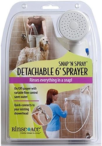 Rinse Ace 4175 Handheld Power Sprayer Shower Head by Jensen Distribution Services