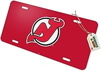 Vista 1 de GRAPHICS & MORE Placa de matrícula de metal con logotipo de New Jersey Devils