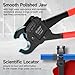 iCrimp Angle Head F1807 PEX Pipe Crimping Tool for Copper Rings - 3/4-inch Angle Single Crimper, Suitable for Tight Spaces