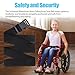 Wheelchair Safety Strap Seat Belt, 80" Adjustable, Easy to Install, Chair Strap for Patients Chair Medical Seniors Disable Prevent Sliding Belt (Black)