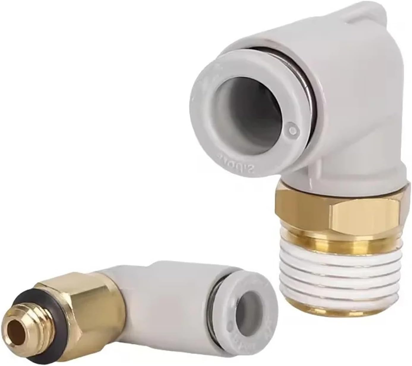 KQ2L06 One-Touch Pneumatic Elbow Fitting Φ6mm Tube – Compact Quick Connect(KQ2L06-10)