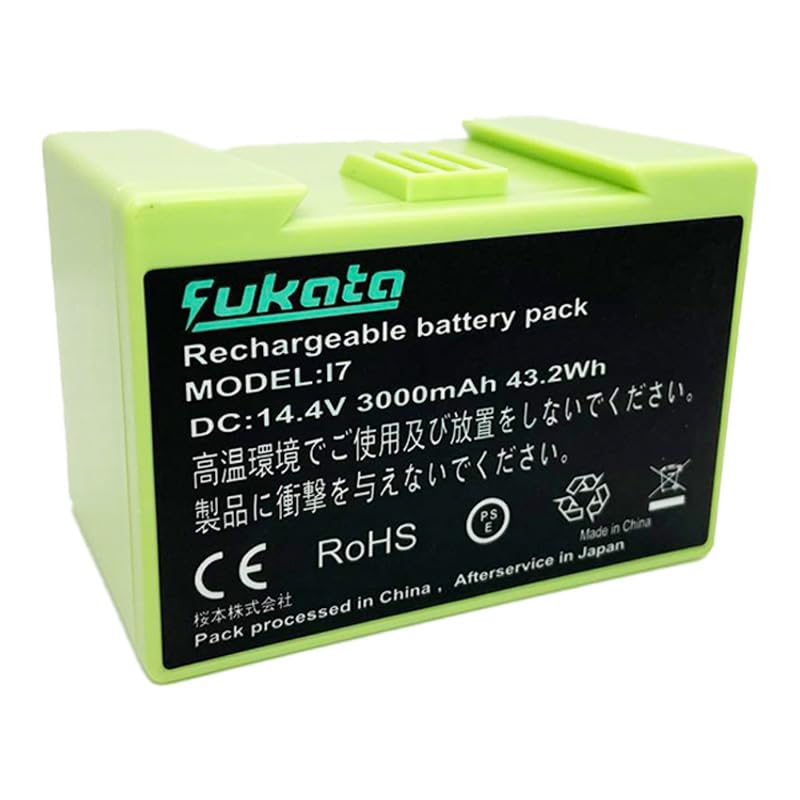 Amazon.co.jp: ルンバ 14.4V 3000mAh 交換用バッテリー アイロボット
