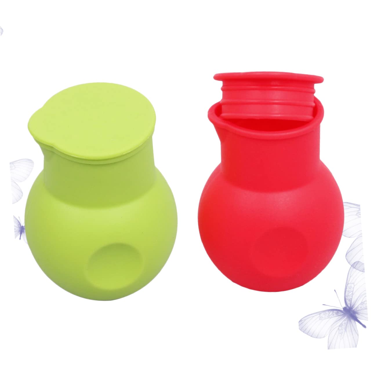 PRETYZOOM Melting Pot for Chocolate Butter Double Boiler for Melt Sauce Milk Microwave Heating Pot