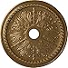 Ekena Millwork CM27WIPAS Winsor Ceiling Medallion, 27 1/2"OD x 4"ID x 1 1/2"P, Hand-Painted Pale Gold