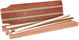 Woodcraft Woodshop Exotic Cutting Board Kit 3/4" X 5" X 16" Andira, Hard Maple, Wenge