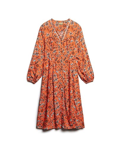 Robe de jour mi longue encolure en V femme Superdry - vue 10