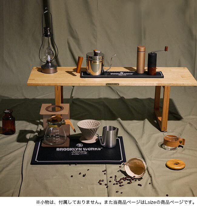 Amazon | Brooklyn Works ブルックリンワークス バーマットL グレー