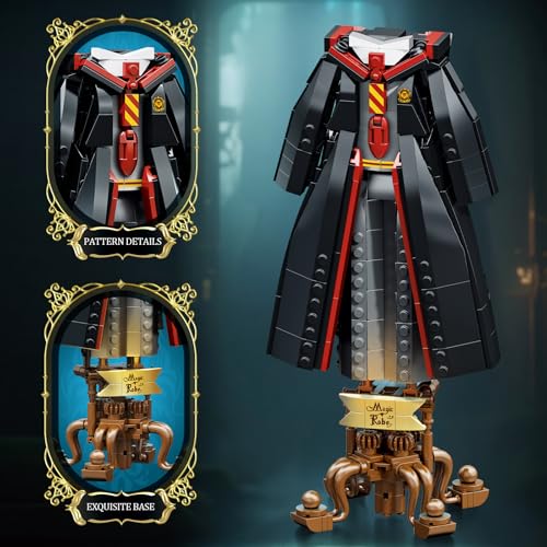 Image of Vziimo Magic Robe Building Set, MOC Hary Robe Model Kit, Creative Home Office Decor Toy Gift for Teens Adults 14+ (661PCS)