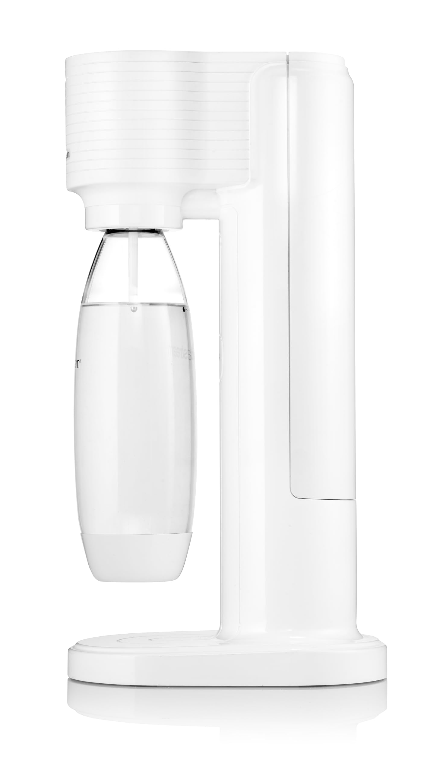 Sodastream Gasatore Gaia bianco ideale per realizzare acqua frizzante, include una bottiglia lavabile in lavasoviglie e un cilindro contenente Co2
