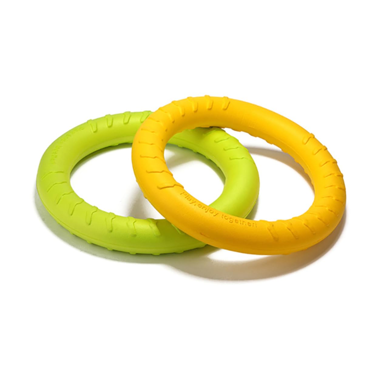 FRCOLOR 2 Uds Dogman Juguetes Juguetes para Mascotas Juguetes para Masticar Perro Anillo para Mascotas Juguete Eva Perro Masticar Juguete Mordedura De Perro Juguetes Perro Cuidado Dental
