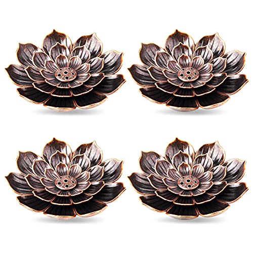 Incense Holder Cone Incense Burner Holder with Ash Catcher for Home Office Fragrance Accessories