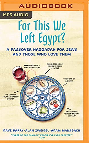 For This We Left Egypt?: A Passover Haggadah fo... 1536626872 Book Cover