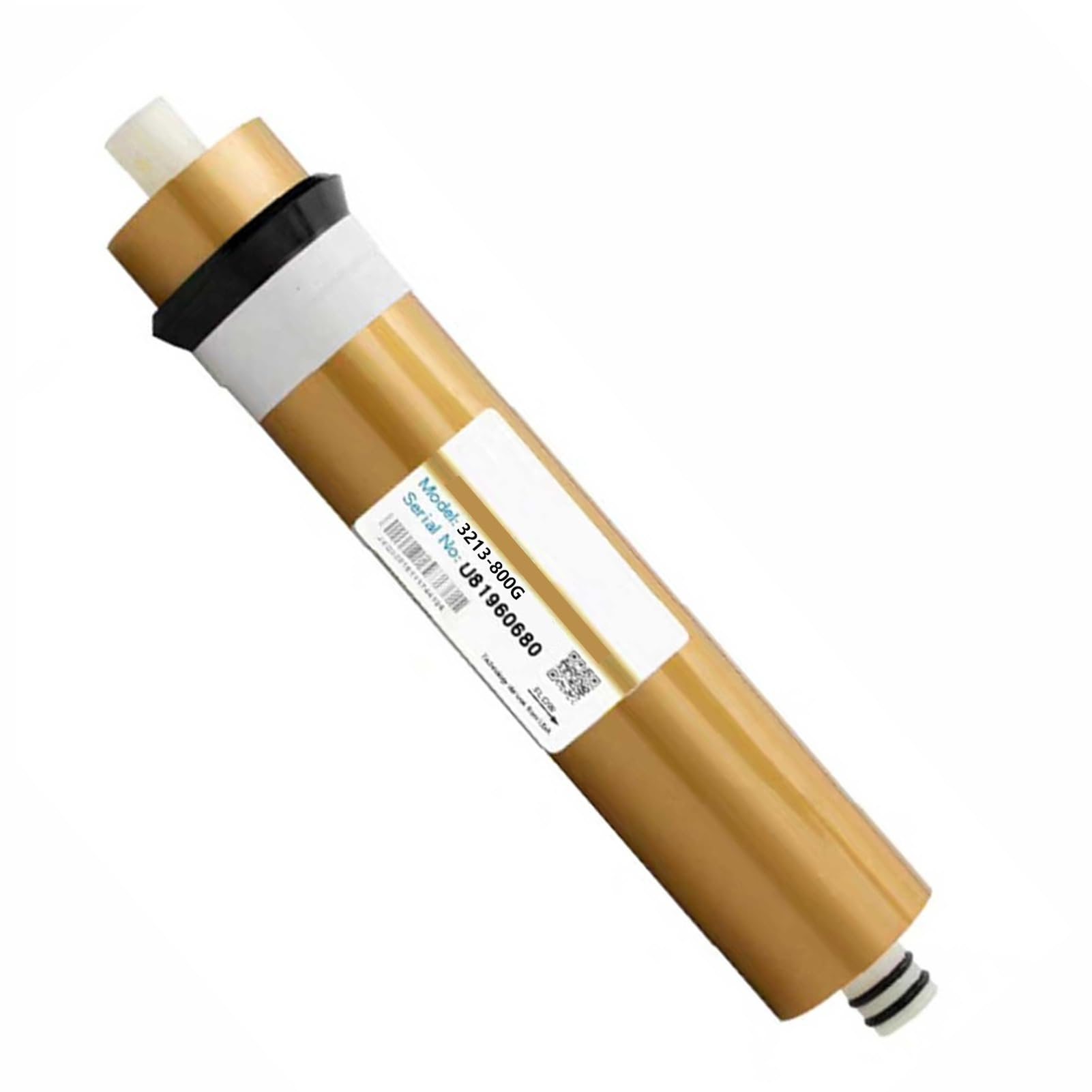 1 filtro a membrana RO di ricambio, filtro a membrana per osmosi inversa da 11,75"x1,75", per sistema di filtrazione dell'acqua potabile RO sottolavello, oro(3213-800G)