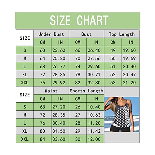 Tankini bandeau imprimé deux pièces : la solution coupe ample pour un confort total - 3