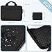 Hseok Slim Laptop Case 13-14 inch Briefcase with Small Case Compatible with MacBook Pro 14
