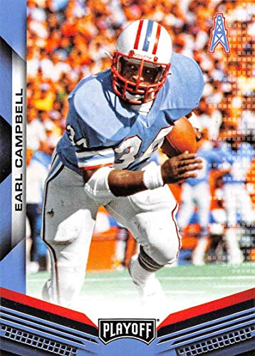 2019 Panini Playoff #72 Earl Campbell Houston Oilers Official NFL Football Trading Card in Raw (NM or Better) Condition
