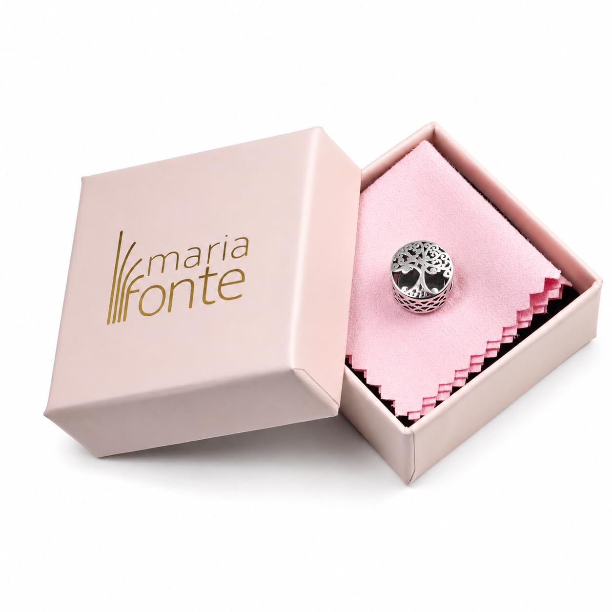 Charm New 2025 Compatibile Tutte Marche Albero Vita Portafortuna Oro Argento Ciondoli Originale Bead Compleanno Anniversario Argento 925 Amicizia Mamma Cuore Famiglia Perline Natale
