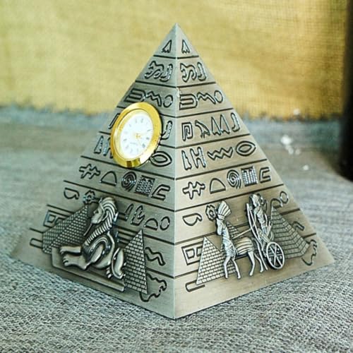 Reloj de sobremesa estilo egipcio para decorar salones y despachos 6
