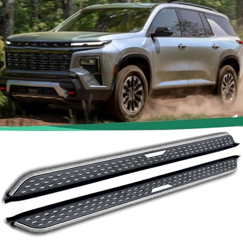 Estribos laterales aluminio compatibles Chevrolet Traverse 2024-2026