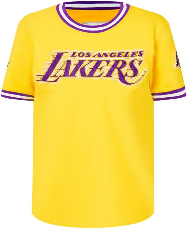 Big Boys NBA Classic Chenille Cotton Taping Tee