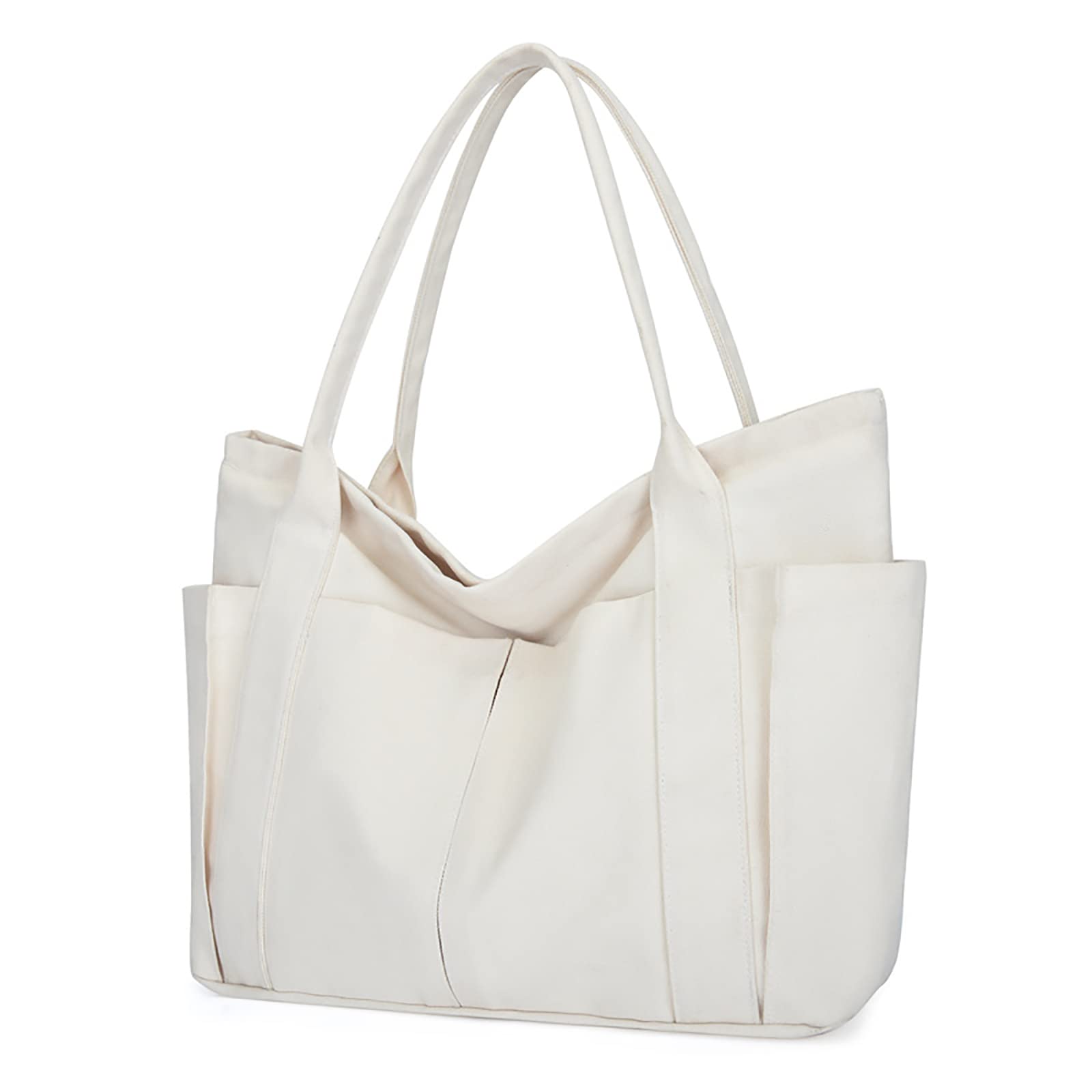 TeeYee Damen Handtasche Kord Shopper Cord Tote Bag für Büche