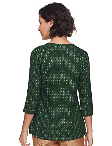 Image of Easybuy Women's Regular Kurta (PA21VI06FE Olive Green M)