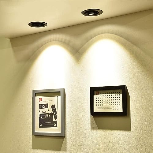Plafonnier encastrable LED 10W blanc orientable contre manque de clarté