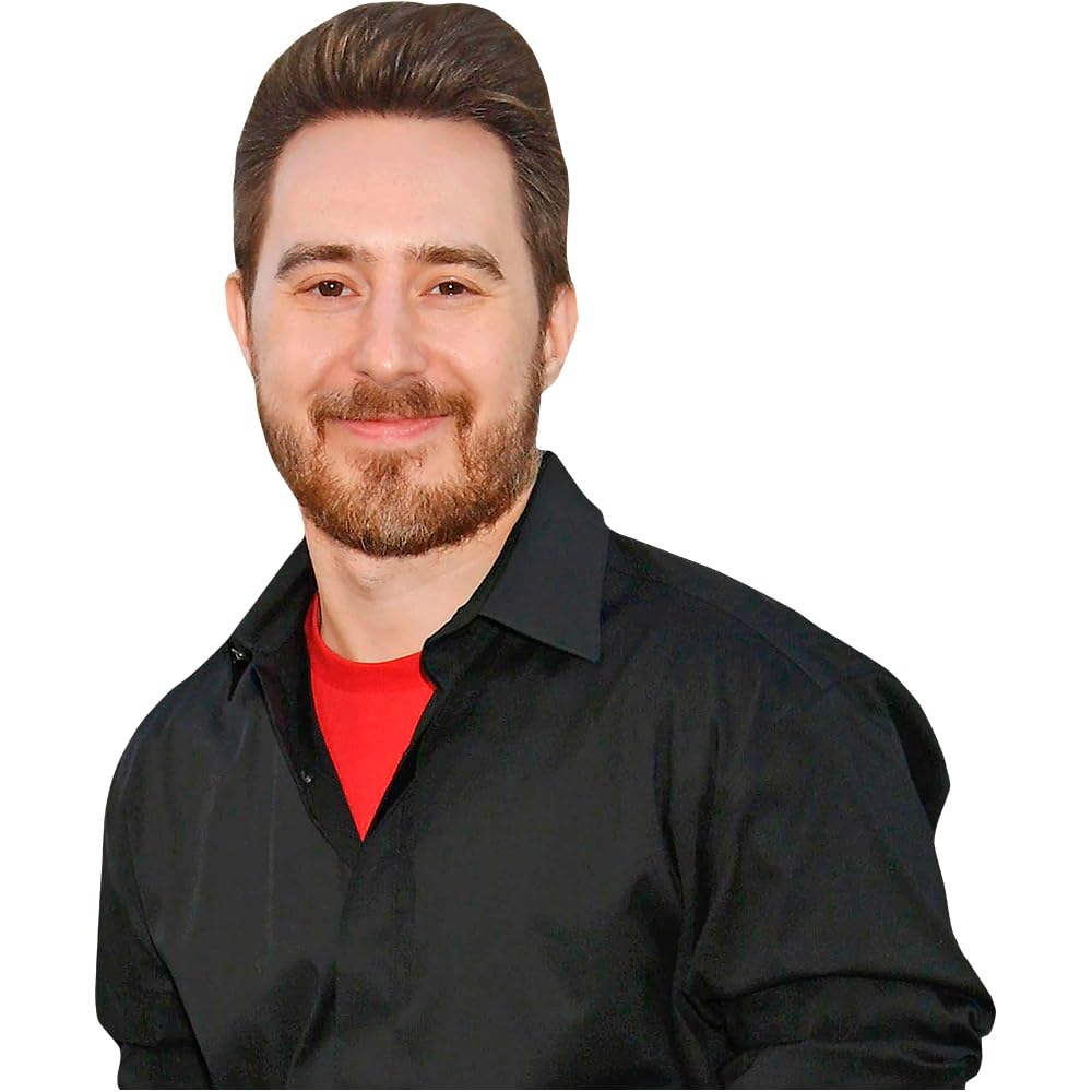 James Anthony Janisse (Black Jacket) Medio Cuerpo Buddy Cutout