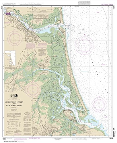NOAA Chart 13282: Newburyport Harbor and Plum Island Sound 40.5 x 33 (Traditional Paper)