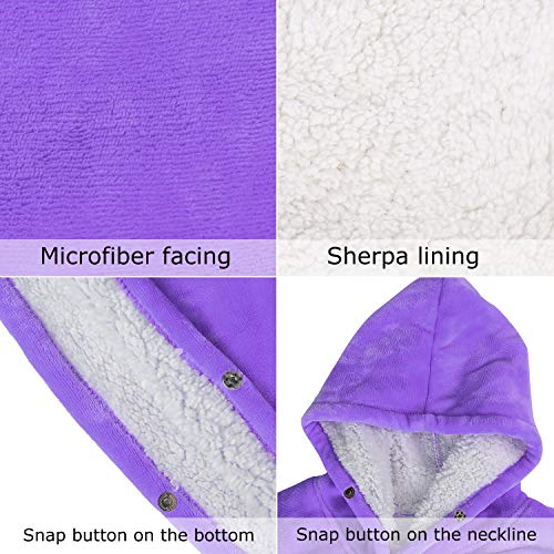 Image of Catalonia Oversized Hoodie Blanket Sweatshirt, Comfortable Sherpa Giant Pullover with Large Front Pocket for Adults Men Women Teenagers Wife Girlfriend