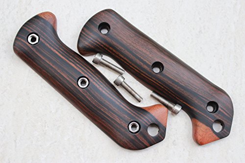 explorer99 Handle Scales for Becker KA-BAR Custom Wood Same Size BK2-12 Knives BK2 BK7 BK9# AMAZON8