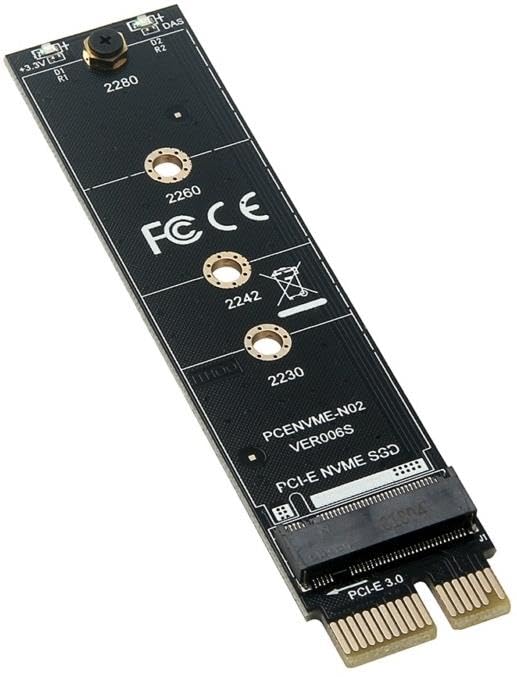 Adaptör; 9143 M.2 Nvme Ssd Ngff To Pcie 3.0 X1 Pcıe ten Pcı-E 3.0 1X destekli Yalnızca M.2 Pcı-e M Key Ssd'yi destekler, M.2 Sata B Key Ssd'yi desteklemez. M Key Kart Çevirici Dönüştürücü