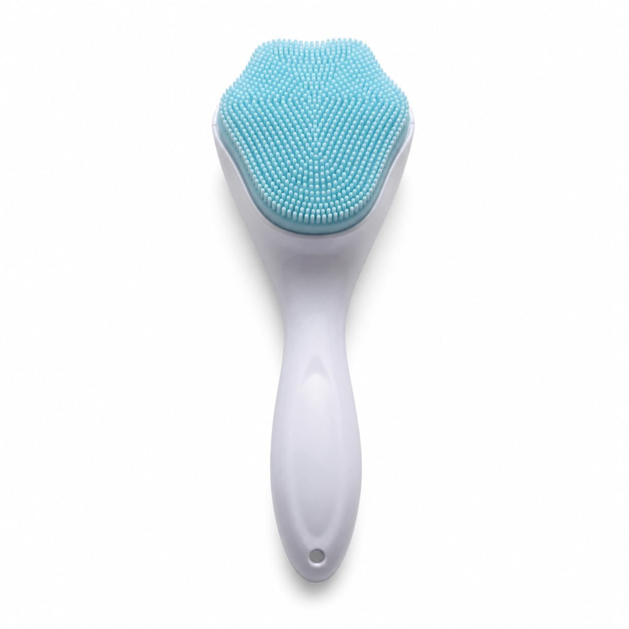 Silicone Face Scrubber Exfoliating Brush, Manual Handheld Facial Cleansing Brush Blackhead Scrubber, Soft Silicone bristles for Face Skincare (Multicolor) (1pcs)-image-29