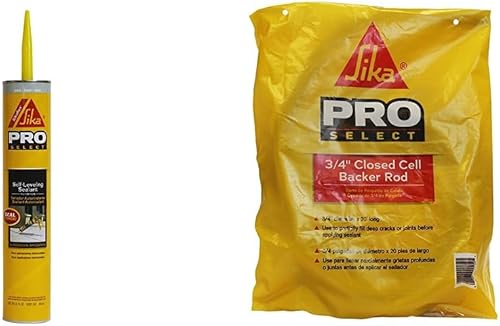 Vista 25 de Sika Corporation 91065, sellador autonivelante, 10 onzas Gris